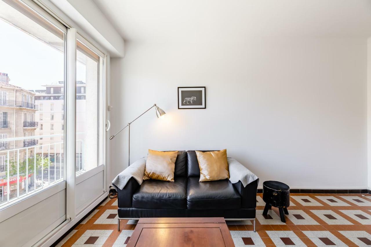 Teo Sud Les Balcons Du Nouveau Marseille, Lumineux, Spacieux Et Bien Equipe Luaran gambar