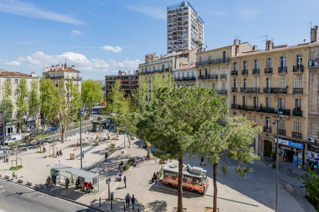Teo Sud Les Balcons Du Nouveau Marseille, Lumineux, Spacieux Et Bien Equipe Luaran gambar