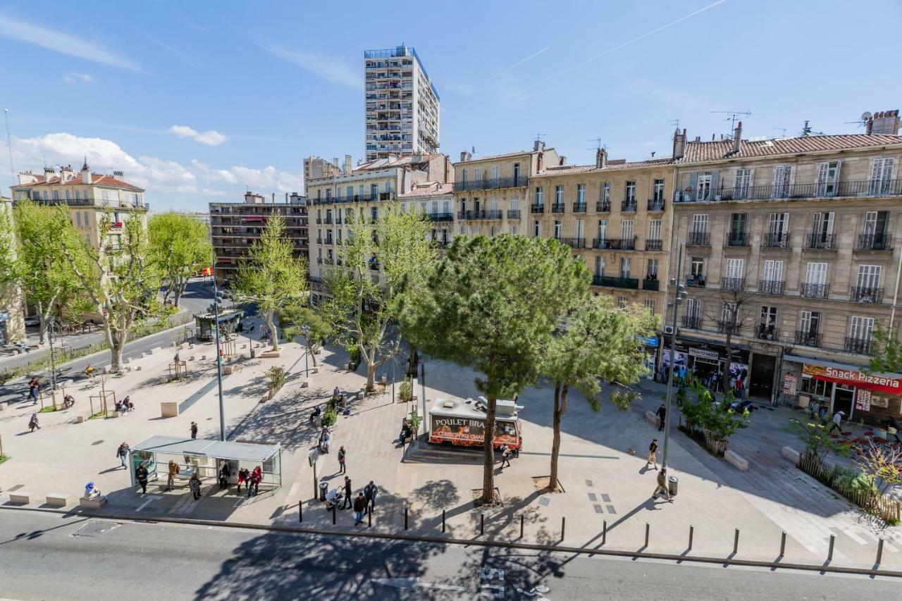 Teo Sud Les Balcons Du Nouveau Marseille, Lumineux, Spacieux Et Bien Equipe Luaran gambar